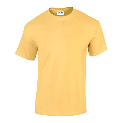 Gildan - Heavy Cotton T-Shirt '5000' / Yellow Haze, S von Gildan