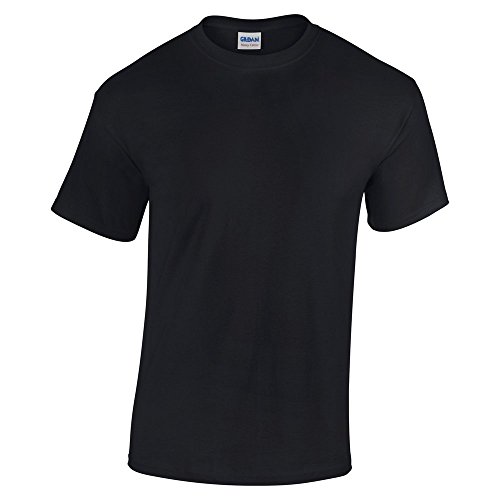 Gildan Heavy Cotton TM Adult T-Shirt XXL,Schwarz von Gildan