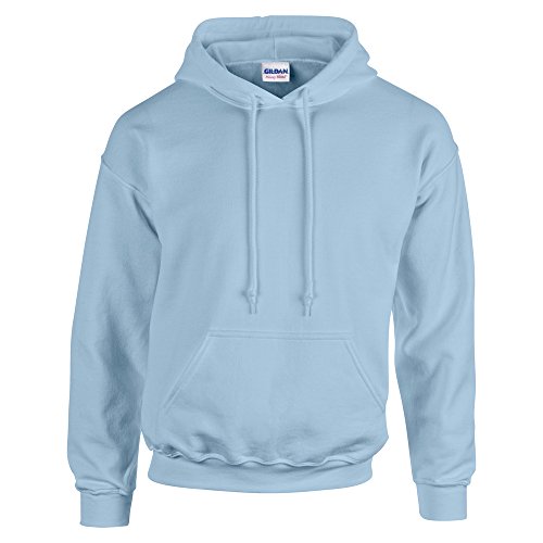 Gildan HeavyBlend, Hooded Sweatshirt L,Light Blue von Gildan