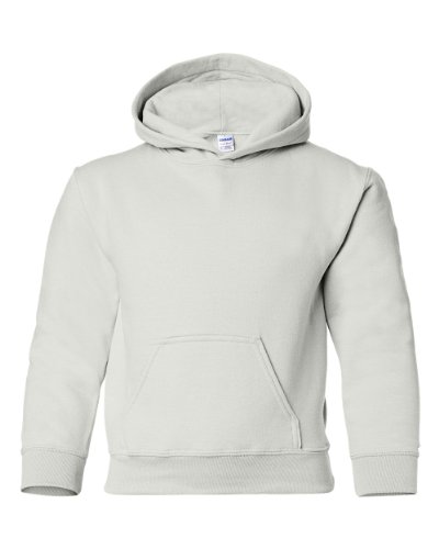 Gildan HeavyBlend, Hooded Sweatshirt S,White von Gildan