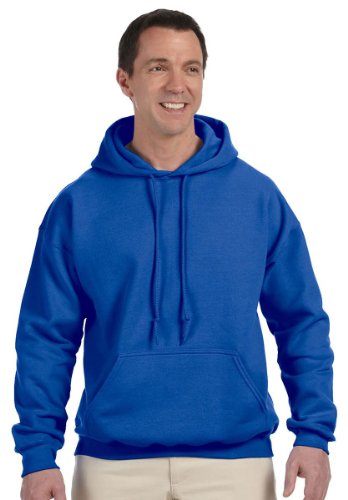 Gildan Herren Hoodie DryBlend Hooded Sweatshirt Blau Royal XXL von Gildan