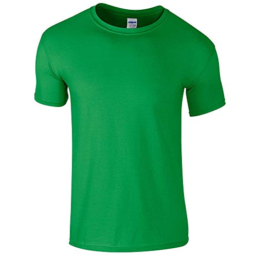 GILDAN Herren Adult 160Gsm T-Shirt, Grün (Irish Green Irish Green), L von Gildan