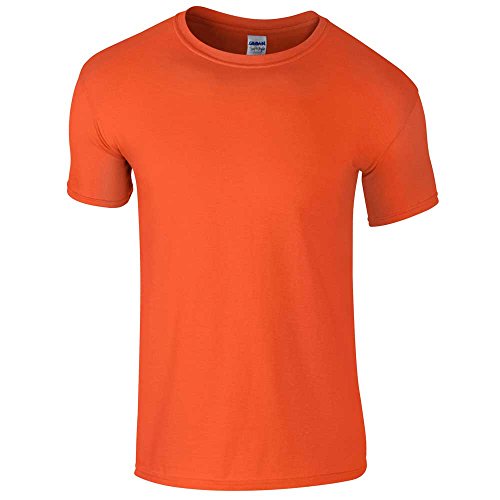 GILDAN Herren Adult 160Gsm T-Shirt, Orange (Orange Orange), X-Large von Gildan