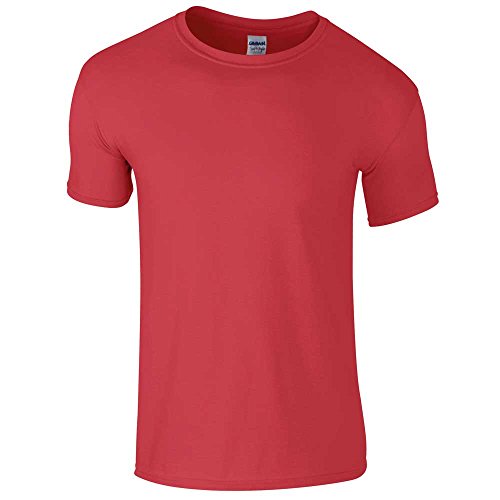 GILDAN Herren Adult 160Gsm T-Shirt, Rot (Cherry Red Cherry Red), L von Gildan