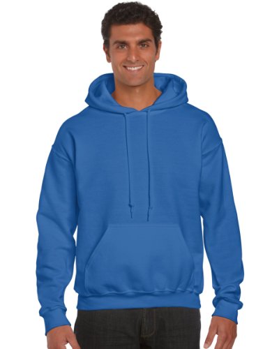 Gildan Herren DryBlend Erwachsene Kapuzen-Sweatshirt Hoodie, Blau (Königreich), Large von Gildan
