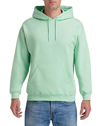 Gildan Herren G185 Sweatshirt, Mintgrün, Large von Gildan