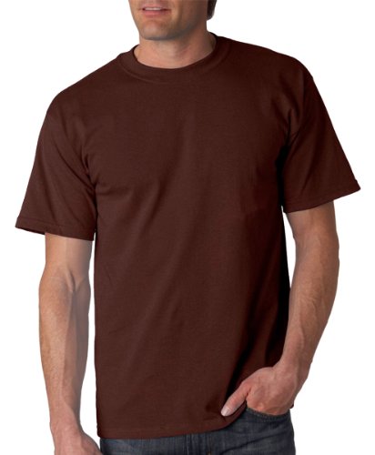 Gildan Herren G2000 Ultra Cotton Adult T-Shirt - Braun - Klein von Gildan