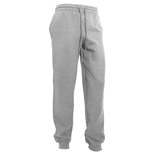 Gildan Herren Heavy Blend Jogging Hose/Sporthose mit Bündchen (L) (Sport Grau) von Gildan
