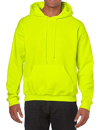 GILDAN Herren Heavy Blend Kapuzenpullover, Grün (Safety Green), XXL von Gildan