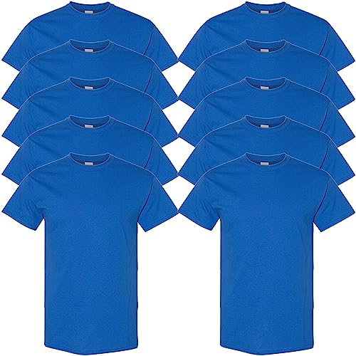 Gildan Unisex T-shirt aus Schwerer Baumwolle Mehrfarbig ,Stil G5000 T-Shirt, Royal, L von Gildan