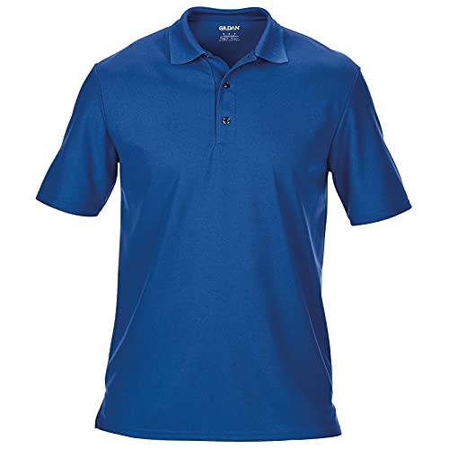 Gildan Herren Performance Sport Double Pique Polo-Shirt (S) (Königsblau) von Gildan