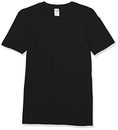 Gildan Herren Softstyle T-Shirt, Schwarz, 3XL (3er Pack) von Gildan