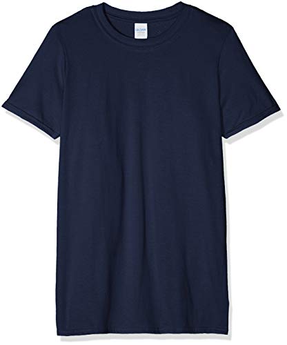 Gildan Herren Softstyle T-Shirt, blau (Marineblau), L von Gildan