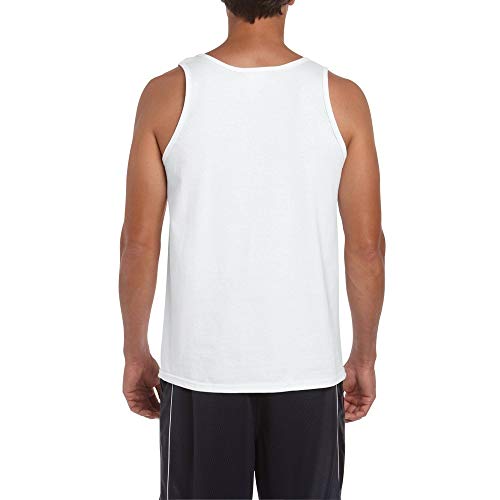 Gildan Herren Softstyle Tank-Top / Oberteil, ärmellos (2XL) (Weiß) von Gildan