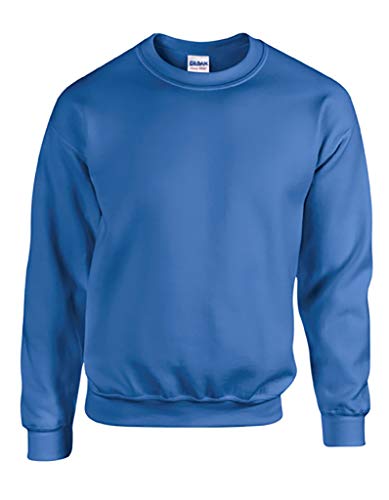 Gildan Herren Sweatshirt, Blau - Royal, 5XL von Gildan