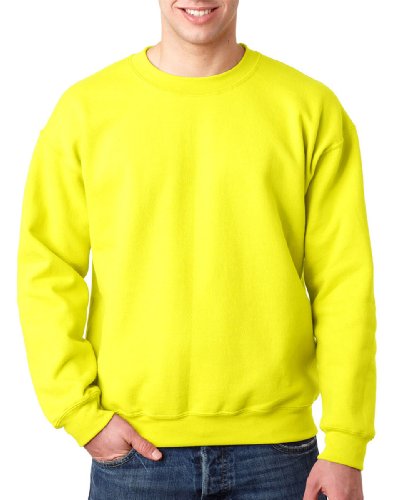 Gildan Herren Sweatshirt, Safety Green, XXL von Gildan