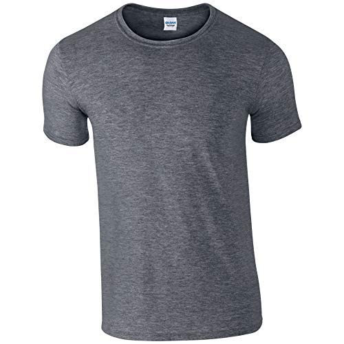 Gildan Herren T-Shirt Softstyle Grau Dark Heather L von Gildan