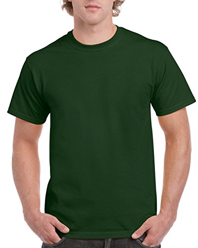 Gildan Herren T-Shirt Ultra 2000 Forest Green XL von Gildan