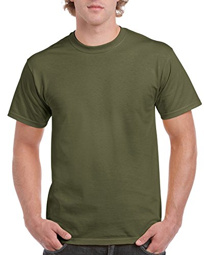 Gildan Herren T-Shirt Ultra 2000 Military Green XXL von Gildan