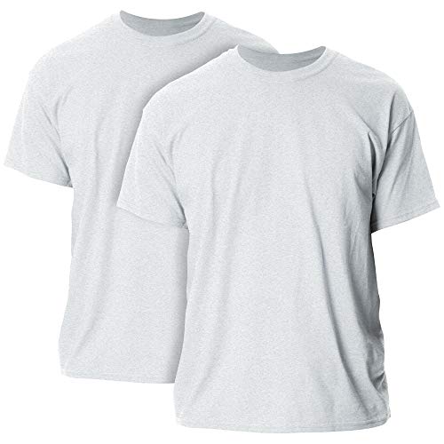 Gildan Herren T-Shirt aus Schwerer Baumwolle, Stil G5000, Hemd, Aschgrau (2er-Pack), Klein von Gildan