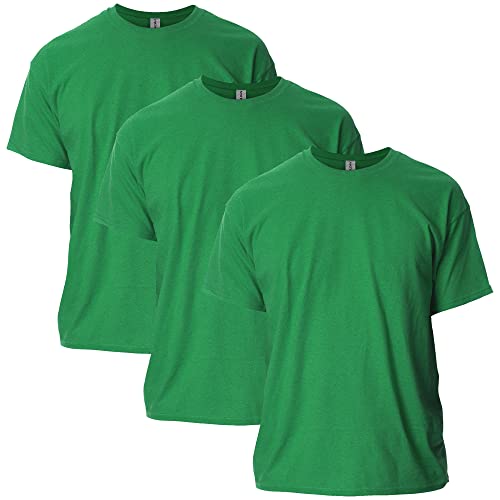 Gildan Unisex T-shirt aus Ultra-baumwolle, Stil G2000 T-Shirt, Antik-irish Green (3er-pack), L von Gildan