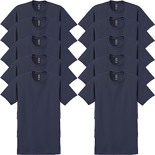 Gildan Unisex T-shirt aus Ultra-baumwolle, Stil G2000 T-Shirt, Marinblå, L von Gildan