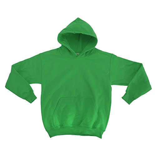 Gildan Kinder Unisex Hoodie / Sweatshirt mit Kapuze M,Grün von Gildan