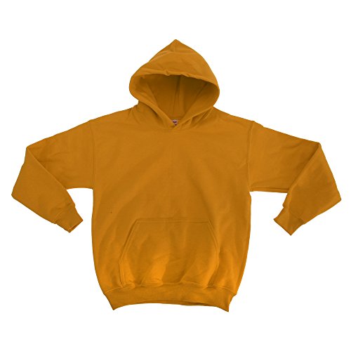 Gildan Kinder Unisex Sweatshirt mit Kapuze (L) (Gold) von Gildan