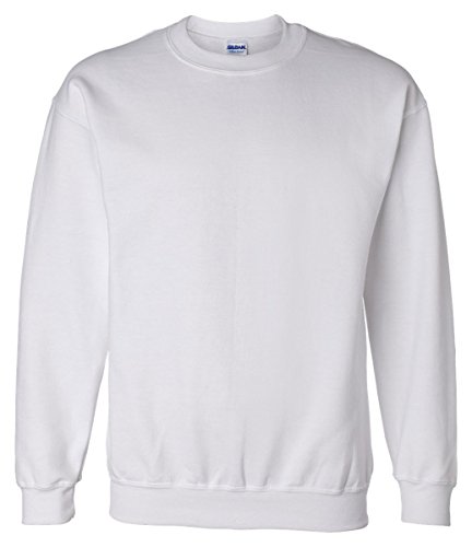 Gildan Kinder Unisex Sweatshirt mit Rundhalsausschnitt (M) (Weiß) von Gildan