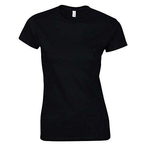 Gildan - Ladies Fitted Ring Spun T-Shirt / Black, M von Gildan