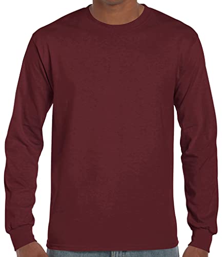Gildan - Langarm T-Shirt Ultra '2400' / Maroon, L L,Maroon Gildan - Langarm T-Shirt Ultra '2400' / Maroon, L L,Maroon von Gildan