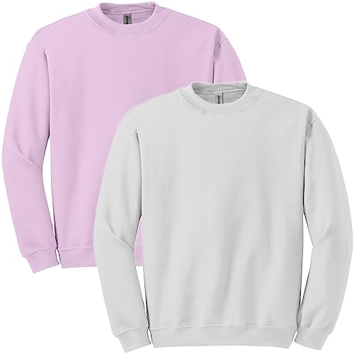 Gildan Men's Fleece Crewneck Sweatshirt 2-Pack von Gildan