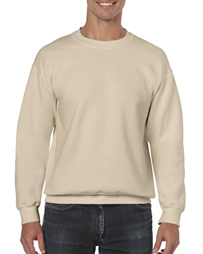 Gildan Men's Heavy Blend Crewneck Sweatshirt - Medium - Sand von Gildan