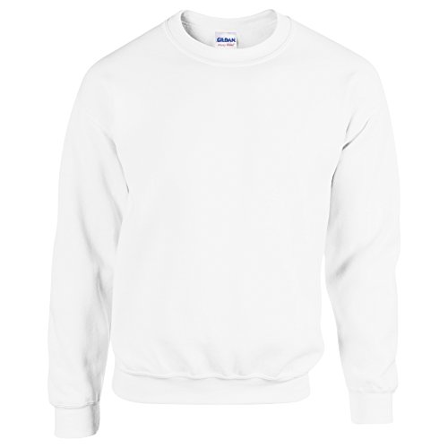 Gildan Men's HeavyBlend™ adult crew neck sweatshirt, 3XL, White* von Gildan