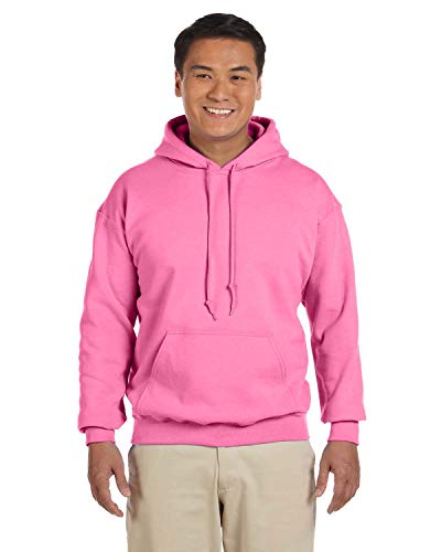 Gildan Mens 7.75 Oz. Heavy Blend? 50/50 Hood (G185) -Azalea -2XL von Gildan