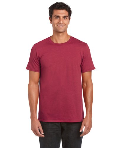 Gildan Mens Ring Spun, Soft-Style T-Shirt - Colour Orange - Size 2XL von Gildan