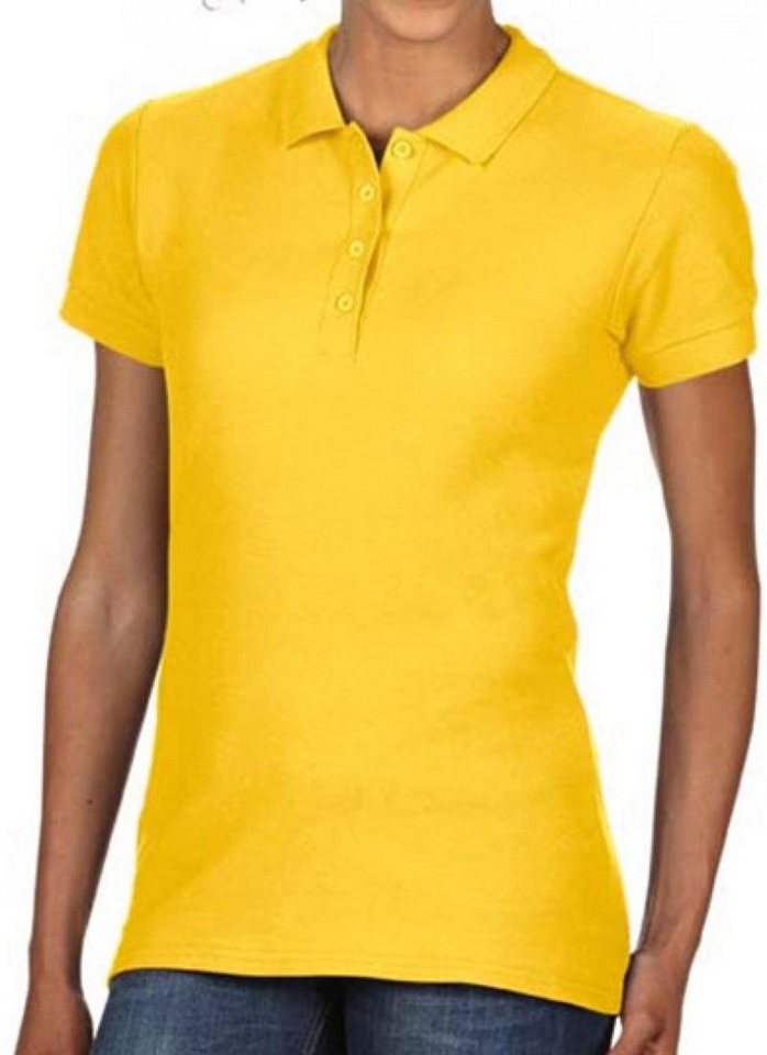 Gildan Poloshirt Damen Gildan Softstyle® Ladies´ Double Piqué Polo von Gildan