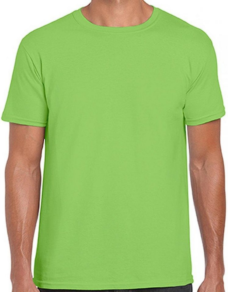 Gildan Rundhalsshirt Softstyle Herren T-Shirt modischer Kragen Gildan Rundhalsshirt Softstyle Herren T-Shirt modischer Kragen von Gildan