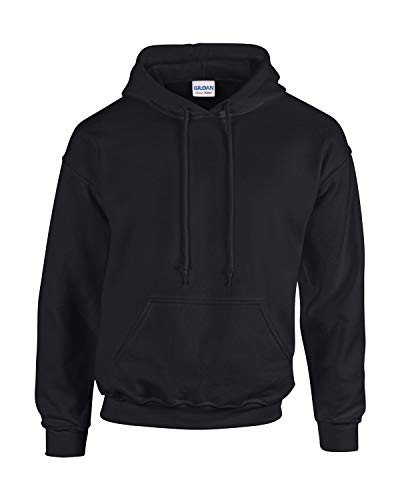 Gildan Schwerer Stoff Kapuzenpulli (4XL, Schwarz) von Gildan