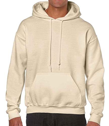 Gildan Sweatshirt mit Kapuze "Heavy Blend" Gr. XL, Elfenbein (Sand 000) von Gildan