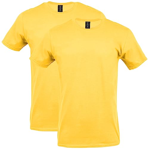 Gildan Softstyle Cotton T-Shirt, Style G64000, Multipack, Daisy (2-Pack) von Gildan