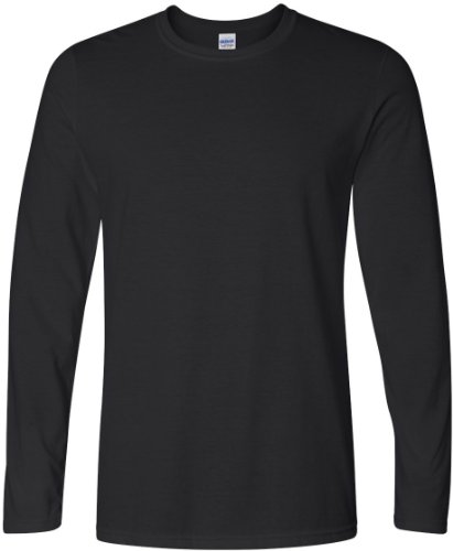 Gildan Softstyle Long Sleeve T-Shirt, Black, L von Gildan