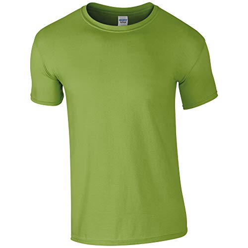 Gildan Softstyle T-Shirt ringgesponnen GD01- Herren XL - Kiwigrün von Gildan