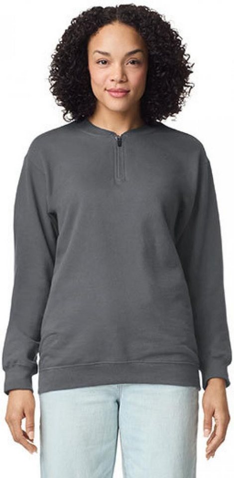Gildan Sweatshirt Softstyle® Midweight Adult Fleece 1/4 Zip Sweatshirt Damen von Gildan