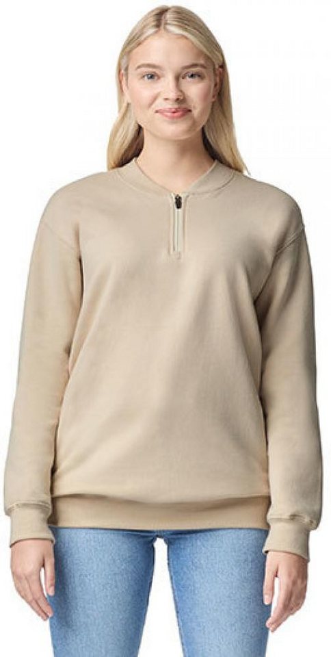 Gildan Sweatshirt Softstyle® Midweight Adult Fleece 1/4 Zip Sweatshirt Damen von Gildan