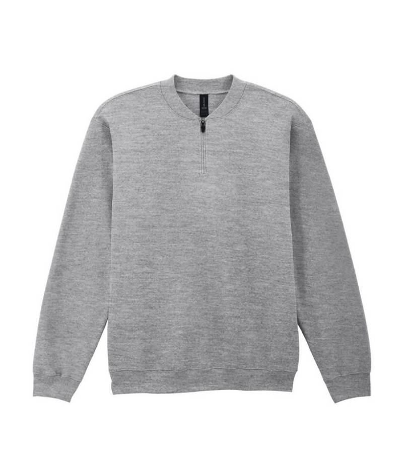 Gildan Sweatshirt Sweatshirt aus Molton 1/4 Reißverschluss von Gildan