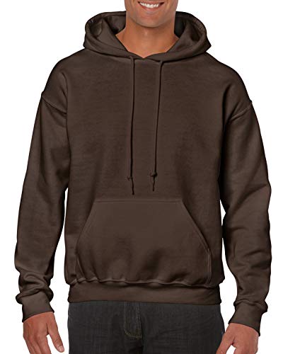 Gildan Sweatshirt mit Kapuze "Heavy Blend" Gr. S, dark chocolate von Gildan