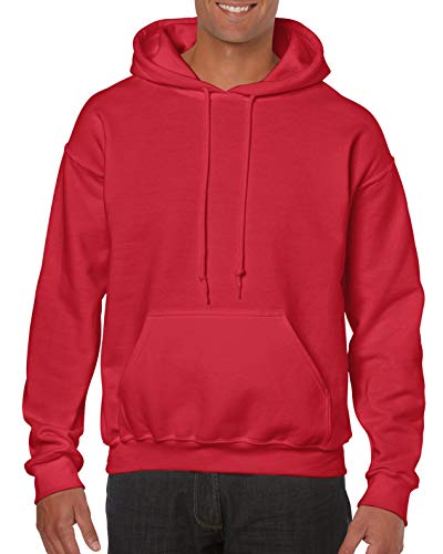 Gildan Sweatshirt mit Kapuze "Heavy Blend" Gr. XL, rot von Gildan