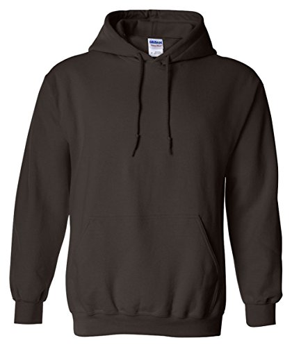 Gildan Sweatshirt mit Kapuze "Heavy Blend" Gr. XXL, dark chocolate von Gildan