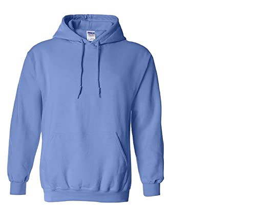 Gildan Sweatshirt mit Kapuze Heavy Blend M,1x Carolina Blue & 1 HLKauf Block von Gildan